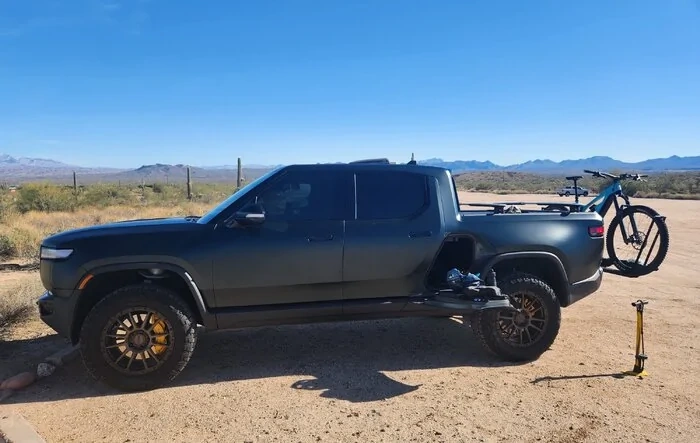 What's the first thing you bought for your Rivian?
