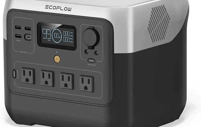 Ecoflow River 2 Pro portable battery power station test with domestic fridge
