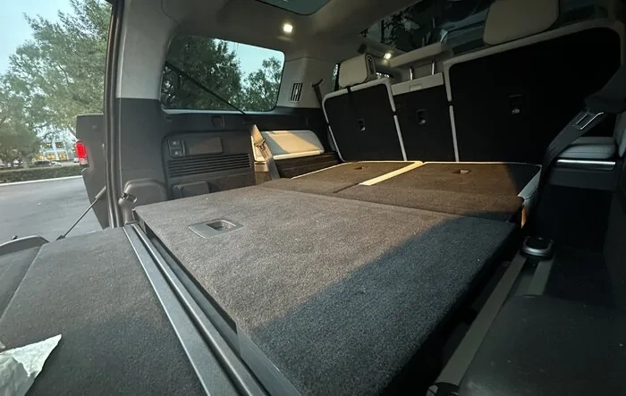 R1S Cargo Floor Risers (For Flat Floor) -- my 3D print solution
