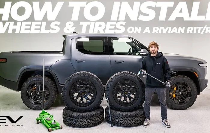 Step-by-step guide for DIY changing wheels & tires on your Rivian R1T / R1S