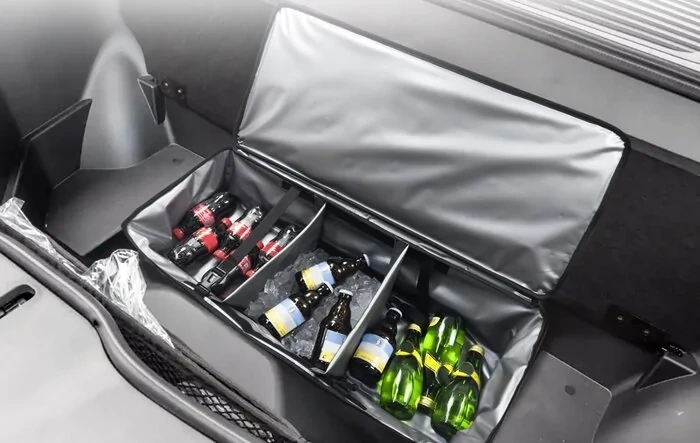 【BestEvMod】Our frunk cooler/organizer insulated bag! Custom made for Frunk bottom layer under deck panel