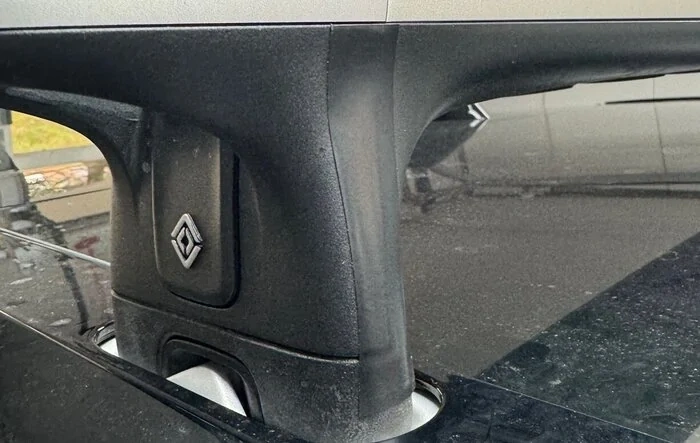 Cross Bars Wind Whistle fix using electrical tape