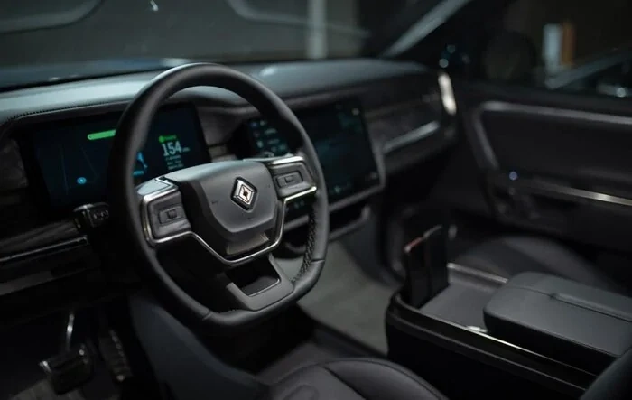 Rivian confirms working on interior LED color changing control (via Tweet)