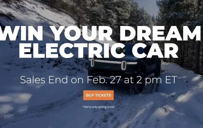 Six days left to win an EV, taxes paid!