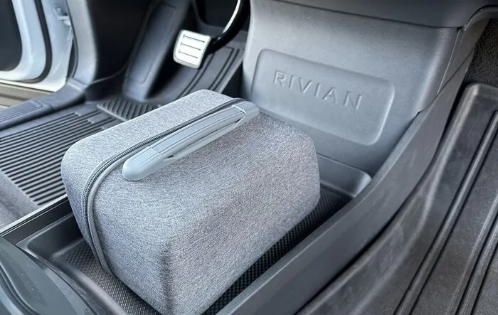 Introducing the Custom Sound System Storage Case for Rivian Owners!