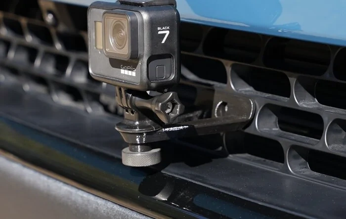 Removable Front Grille 1/4″-20 Accessory Mount for Rivian R1T & R1S