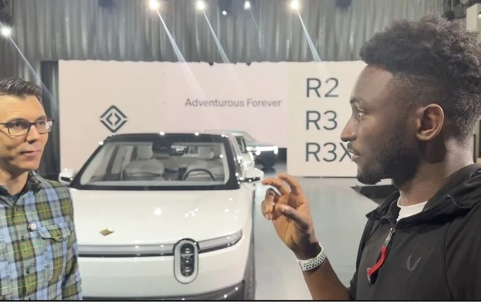 R2 / R3 Hands-on Impressions by MKBHD Marques Brownlee (w/ RJ Scaringe) -- exterior & interior