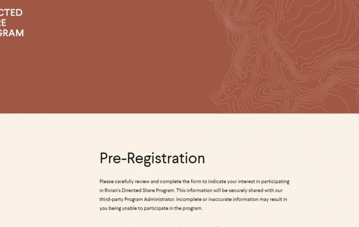DSP (Directed Share Program) to purchase Rivian IPO shares - now live via web portal