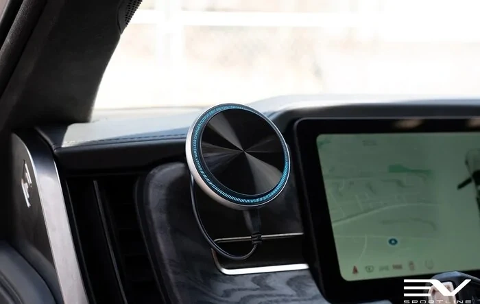 New Bolt-on MagSafe Phone Mount with Plug-and-play hidden power wire! - EV Sportline