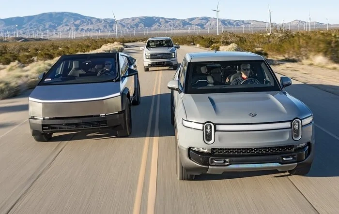 R1T ranked above Cybertruck and Lightning in real-world comparison test (Motortrend 3/18/24 review)