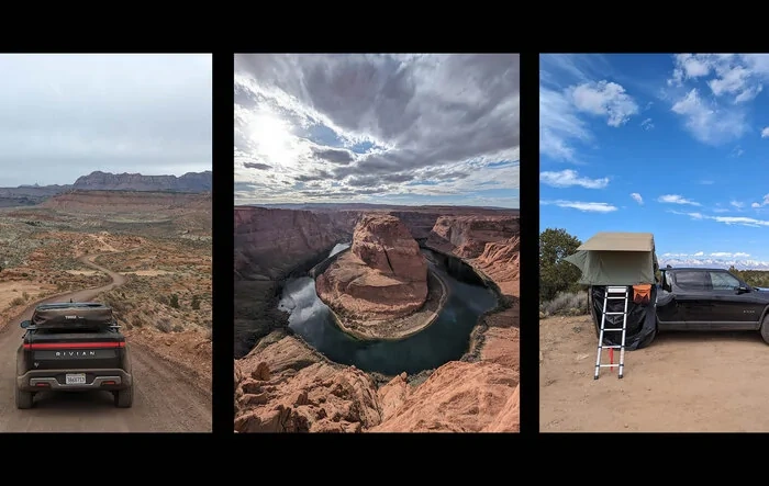 R1T Rally Mode - Zion - Vegas - 1,605 Mile Trip - 886 kWh - $312