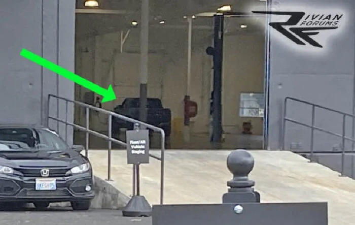 R1T's spotted at South San Francisco Service Center