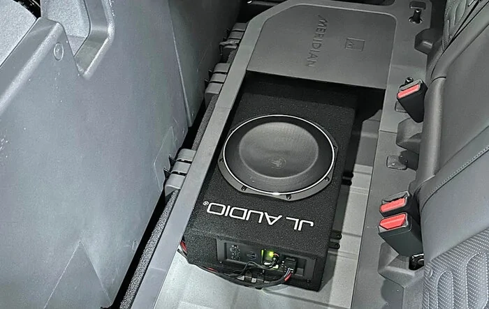 Simple 10" JL Subwoofer Install in R1T