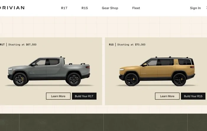 New Rivian.com Website Launched + Gear Shop!