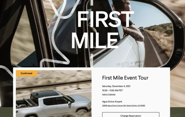 First Mile Event Tour @ Agua Dulce Airpark, SoCal (Santa Clarita) Registration Open!
