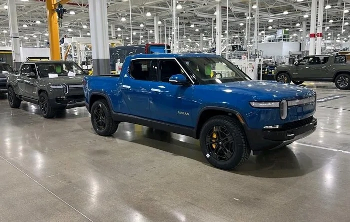20" Rivian Dark Wheels Roll Off the Line
