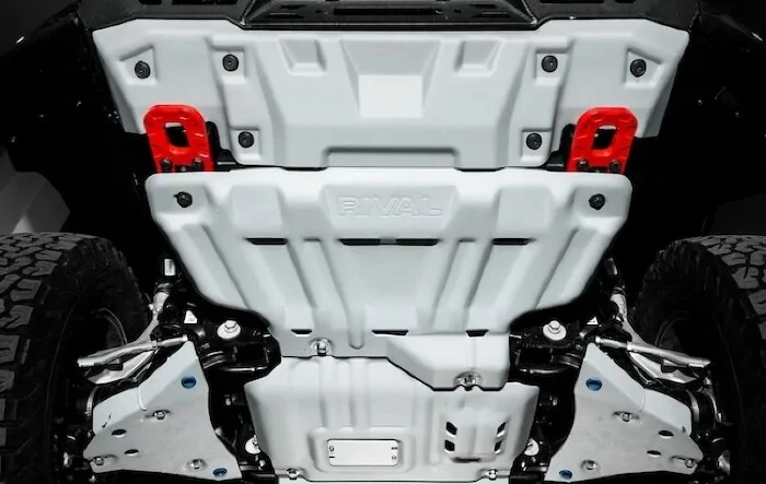 RIVAL Aluminum Skid Plates Rivian R1T R1S Development