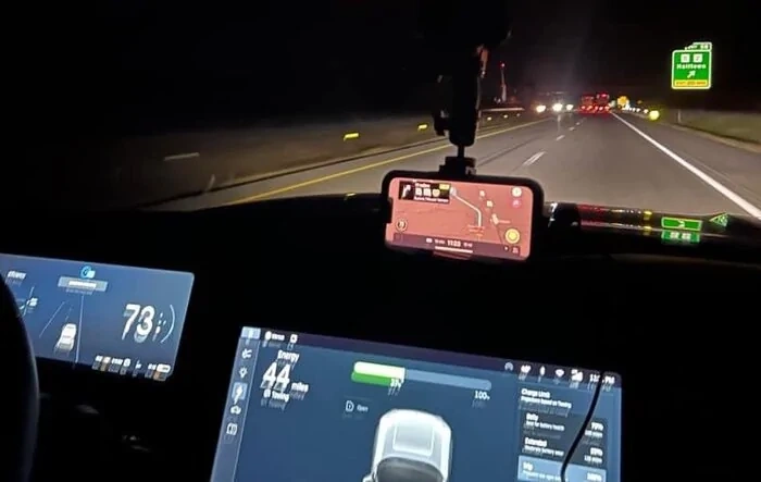 R1T Towing Range Sneak Peek — 44 Miles of Predicted Range with 37% Battery Remaining
