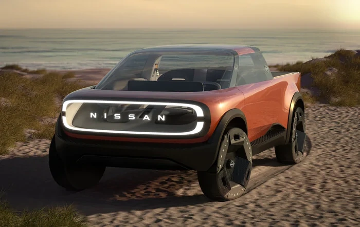 Nissan teases its electric pickup with Surf-Out Concept