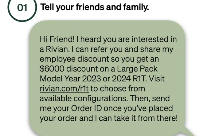 Employee referral discount -- happy to share mine with you