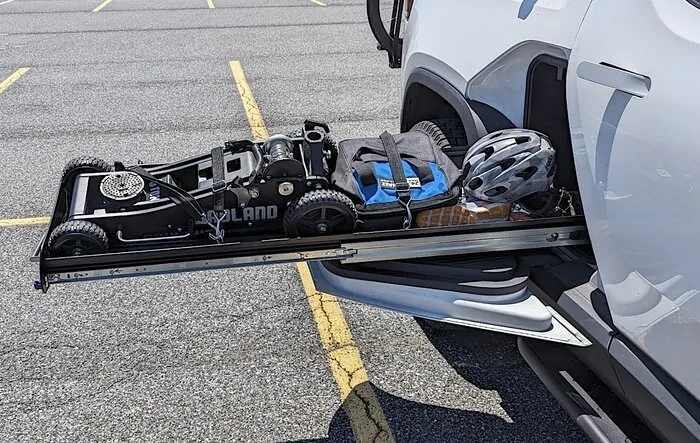 EVBASE R1T Gear Tunnel Slide/Drawer Review & Demo