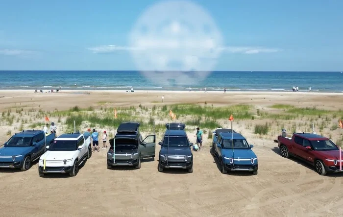 Buckeye State Rivian Club Had A BLAST at Silver Lake Sand Dunes! 4k Video