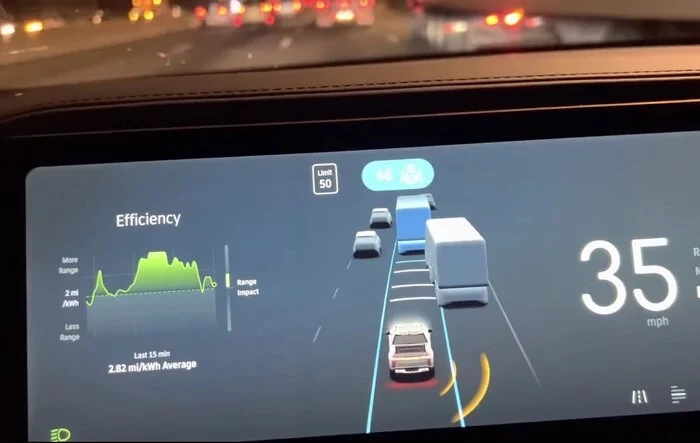 Video of Rivian DRIVER+ Hands Free Driving - Graphics & Quick Test