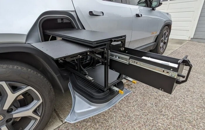DIY Gear Tunnel addition -- table top and small drawer