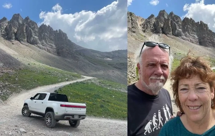 Pics & Videos: Trip over Imogene Pass, Colorado with R1T