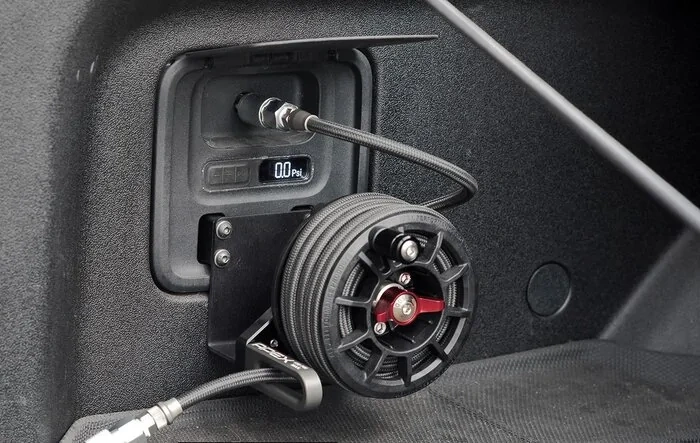 Apex Compact Air Hose Reel System in my R1T