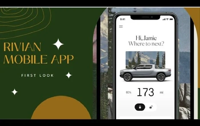 Rivian App initial walk-through from owner.