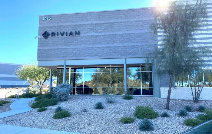 First look @ Arizona Rivian Service Center (1075 E Salter Dr, Phoenix)