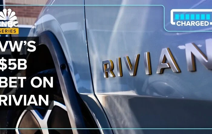 CNBC 'Charged Up' segment: Why Rivian And VW Both Need Each Other