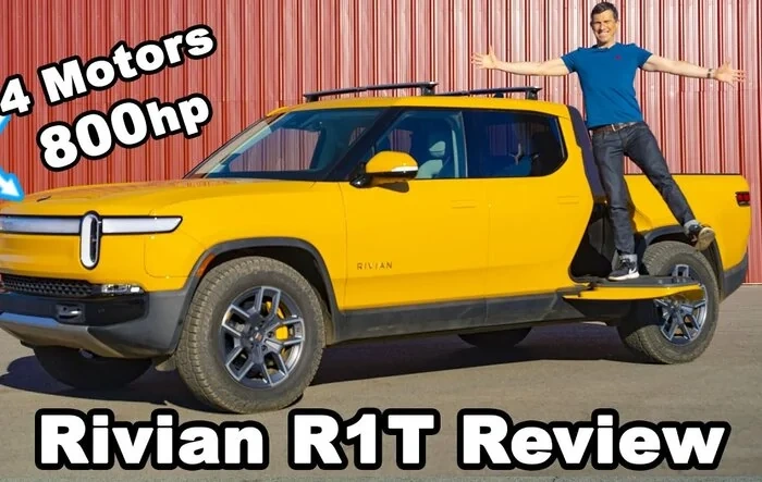 Carwow Rivian R1T review.