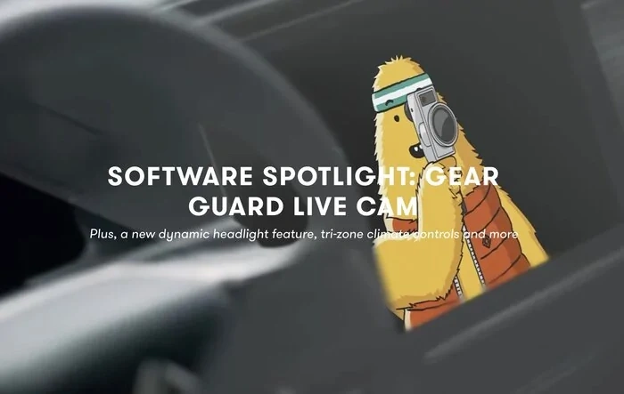 Gear Guard Live Cam, Tri-Zone Climate Control, Dynamic Headlight Leveling [Rivian Software Spotlight]