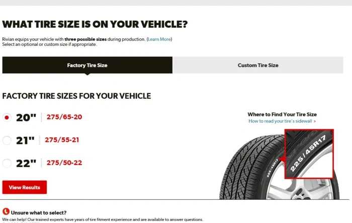 Tire Rack now lists Rivian R1T / R1S (Wheels now Available too)