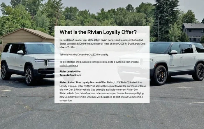 Rivian Loyalty Offer Updated: Gen 1 Trade-In No Longer Required
