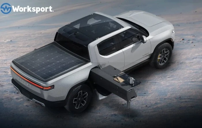 Worksport LTD Announces Tonneau Cover for Rivian R1T, Including Solar Tonneau Cover