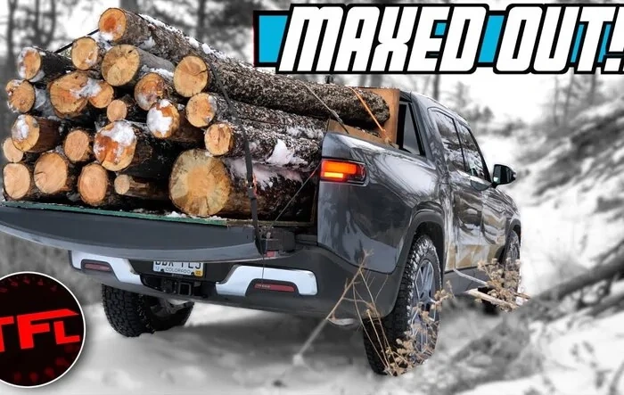 TFL chops wood… Can Rivian R1T Survive a Hard Days Work & Hauling?