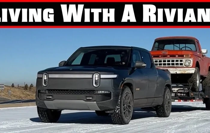 TFLEV "Towing, Off-Road & Charging - What I Learned About the Rivian R1T After Living With It a Week!" video.