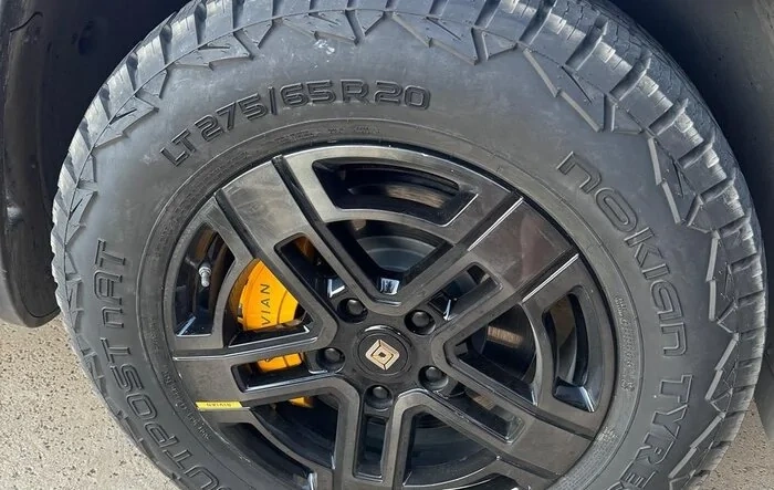 Nokian nAT Outpost Tires 275/65/r20 on R1T ole red review: so far so good