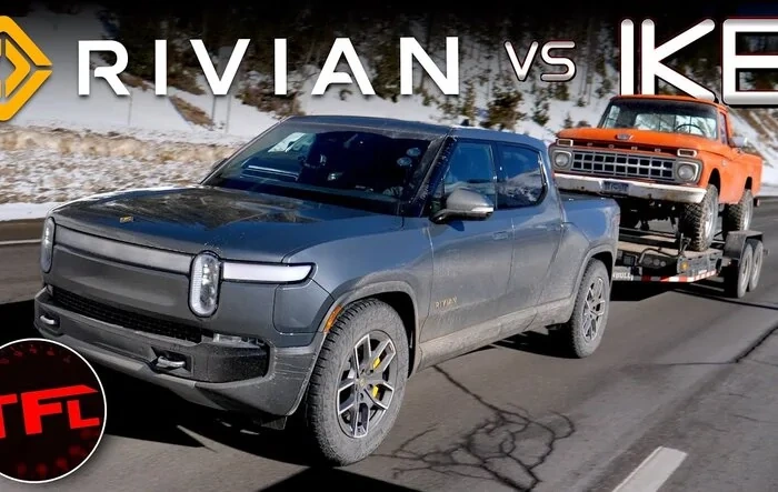 Rivian R1T in World’s Toughest Towing Test on Ike Gauntlet [by TFL]