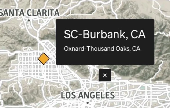 New Service Center in Burbank, CA opening December
