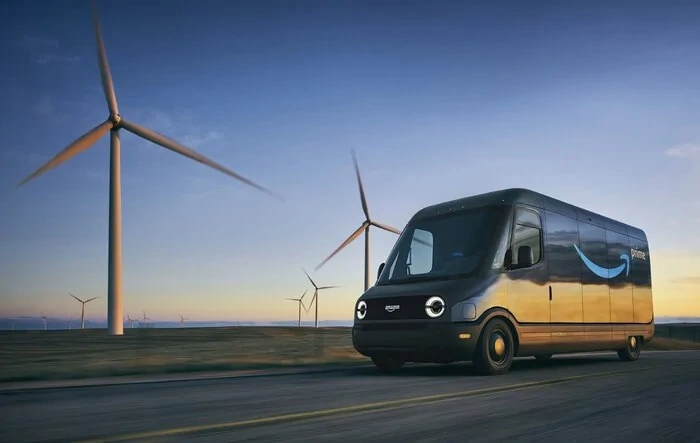 Amazon - Rivian Delivery Van Hits Milestone: 20k Deployed