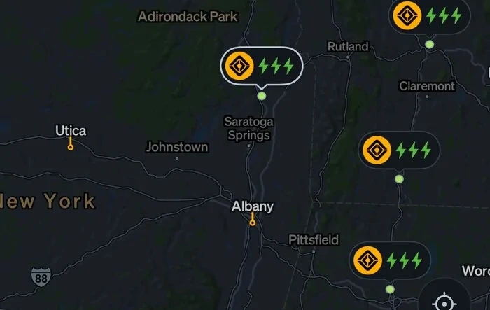 Queensbury, NY RAN station is now operational! 10 charging stalls