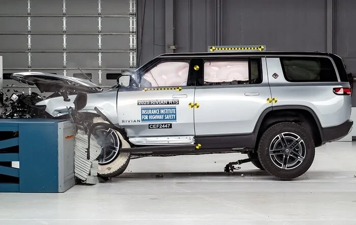 2025 R1S Gen 2 is the only large SUV to earn IIHS Top Safety Pick+ (R1T as well)