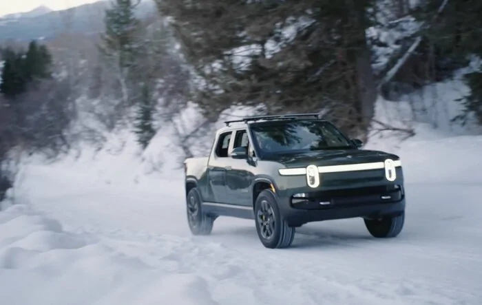 Extreme cold weather driving report - 2022 R1T Quad