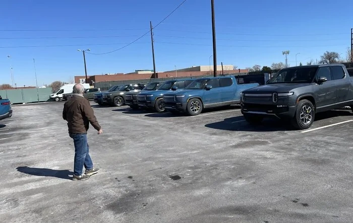 Denver service center received 21 R1T Today
