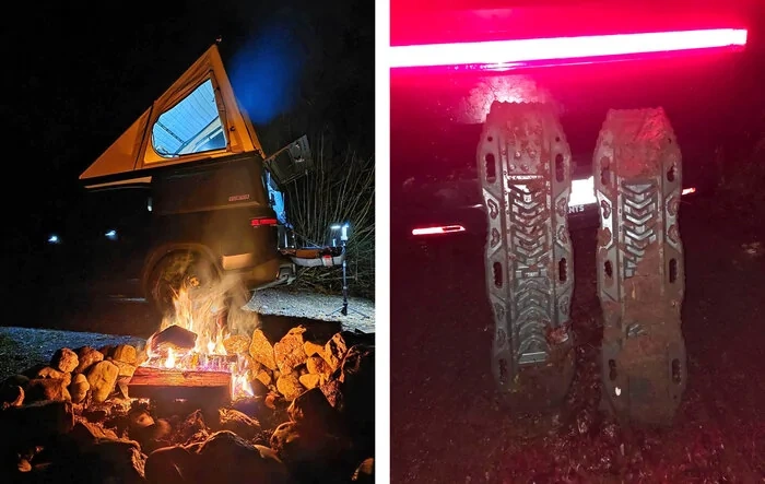 Amazing solo camping trip turned into self recovery, body damage, and a week long ordeal to get it all fixed