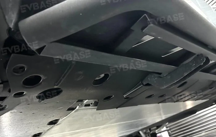 The Rock Slider Armors for 2025 Rivian from EVBASE